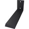 Ekena Millwork Hidden Support Steel Heavy Duty Bracket w/ Back Plate, Powder Coated Black 2 1/2"W x 10"D x 4"H BKTM02X10X04HBPBL - alternate 6
